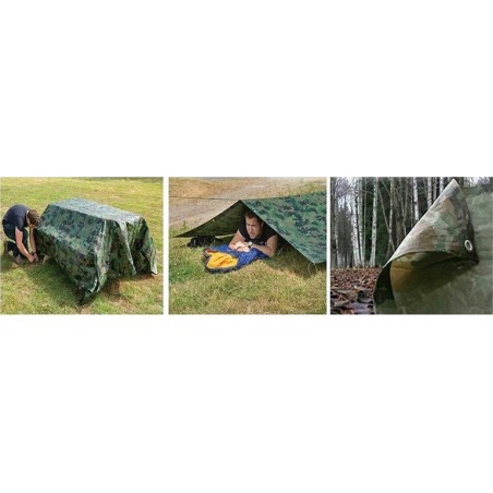 Geko Plane „Camouflage-Moro“ 5,49 x 10 m, 100 g/m²