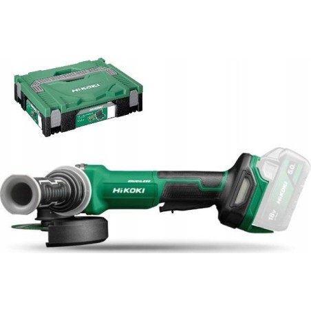 Hikoki-Winkelschleifer HIKOKI.ANGLE GRINDER. 18 V G1813DFWQZ 125 mm 2x5,0 Ah BL HITSYSTEM DEAD SWITCH