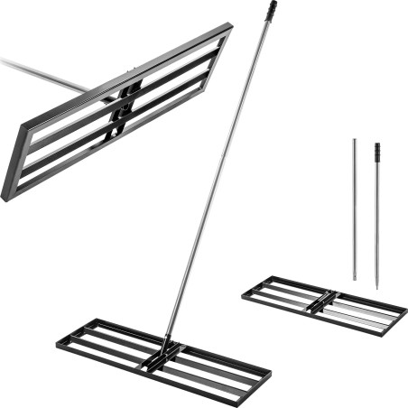 Kadax KADAX Hand-Rasenplaniergerät, Rasenebner, 30 x 90 cm, mit Stiel