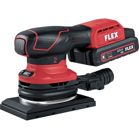 FLEX Polishers Akku-Exzenterschleifer FLEX OSE 2-80 18-EC/2,5 Set