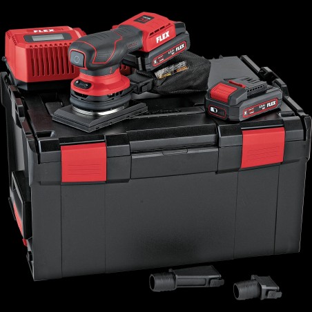 FLEX Polishers Akku-Exzenterschleifer FLEX OSE 2-80 18-EC/2,5 Set