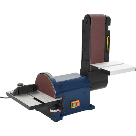 vidaXL Schleifmaschine – Elektrische Scheiben- und Bandschleifmaschine, 500 W, 200 mm