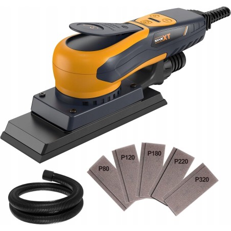 MAXXT bürstenloser Exzenterschleifer 3 mm, 350 W, 4000–10000 U/min, 198 x 70