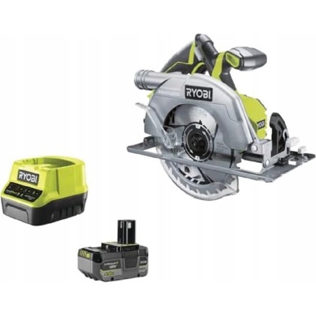 Ryobi RYOBI 18V ONE+ bürstenlose Handkreissäge R18CS7-140GZL 184 Set