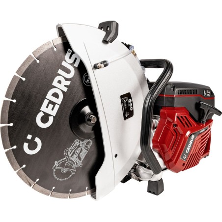 Kettensäge Cedrus CEDRUS PC400 – HANDBETRIEBENE BENZIN-BAU-KETTENSÄGE FÜR BETON UND ASPHALT  400 mm, 4,8 PS – OFFIZIELL