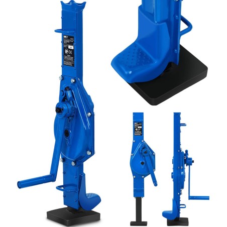 MSW Mechanischer Kurbelhubwagen für Schienen bis 1080 mm, 3 t Mechanischer Kurbelhubwagen für Schienen bis 1080 mm, 3 t