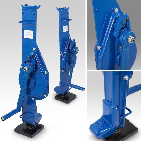 INDUSTRIELLER MECHANISCHER HEBEBÜHNE FÜR DIE WERKSTATT, 3 TONNEN, AUS STAHL, BLAU