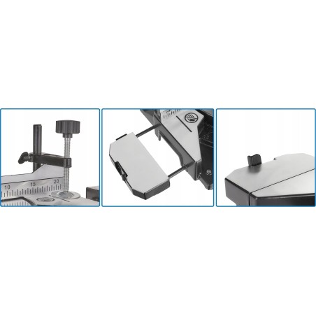 Geko-Gehrungssäge Gehrungssäge mit Vorschub 2000 W, 255 mm (1)