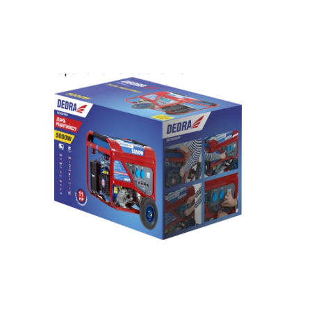 Dedra DEGB6500K Stromaggregat, 5500 W, einphasig