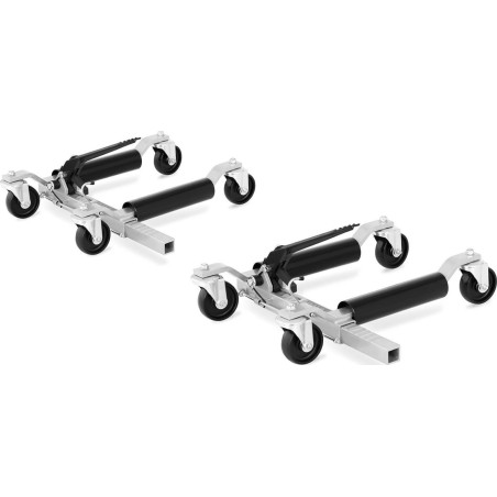 MSW Hydraulischer Transportwagen für Fahrzeugräder, 567 kg, 2 Stück