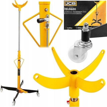 JCB Hydraulikheber für Getriebe 0,6 t (min. Höhe 1180 mm, max. Höhe 1990 mm)