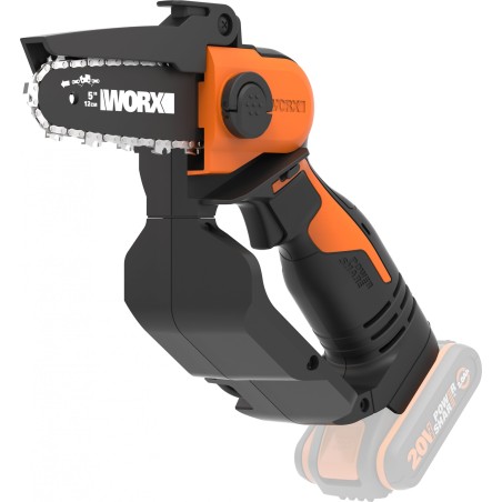 Worx WG324E.9 20-V-Kettensäge, 12 cm