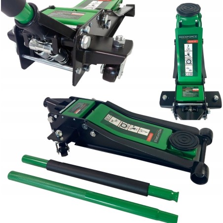 Rockforce Hydraulikheber 3,5 t (min. Höhe 155 mm, max. Höhe 710 mm)