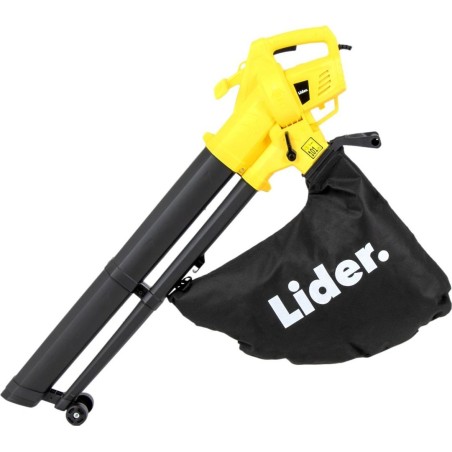 Lider LCO2400A Elektrischer Gartenstaubsauger und Laubbläser, 2400 W – Offizieller Vertriebspartner – Autorisierter LI-Händler