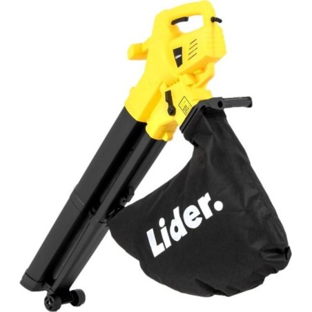 Lider LCO2400A Elektrischer Gartenstaubsauger und Laubbläser, 2400 W – Offizieller Vertriebspartner – Autorisierter LI-Händler