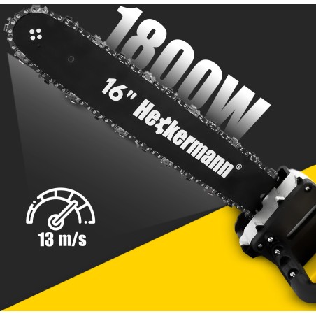 16-Zoll-Akku-Kettensäge – Heckermann Basic AJPL16