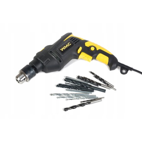 750-W-Schlagbohrmaschine, Bohrer und Bits, Walizka, 96-teilig