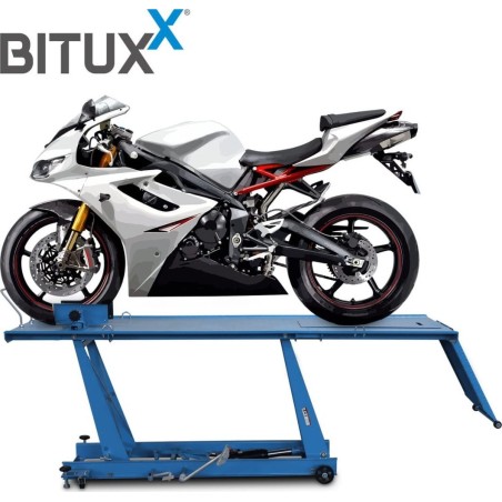 Hydraulische Motorrad-Scherenhebebühne mit Fußpumpe, 464 kg, Bitux