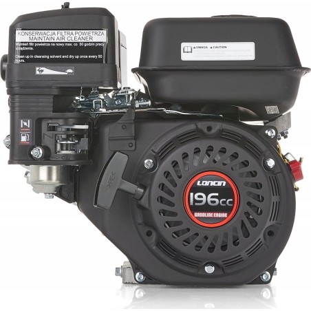 Geko-Aggregat, Verbrennungsmotor 6,5 PS, Loncin 196 ccm, 20 mm, EURO 5 (1)