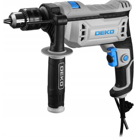 DEKO DKID13XP90 Elektrische Schlagbohrmaschine mit Schlagfunktion, 900 W, leistungsstark