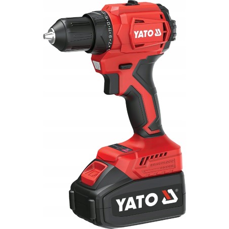 Bohrmaschine Yato YATO 18-V-LI-ION-Akku-Schrauber 1x2,0 Ah 45 Nm Karton