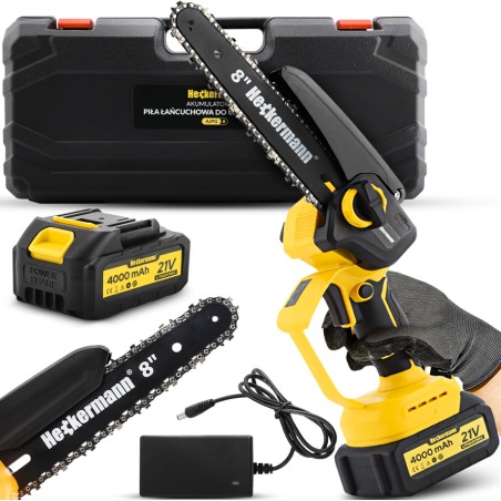 8-Zoll-Akku-Kettensäge Heckermann Basic AJPG8