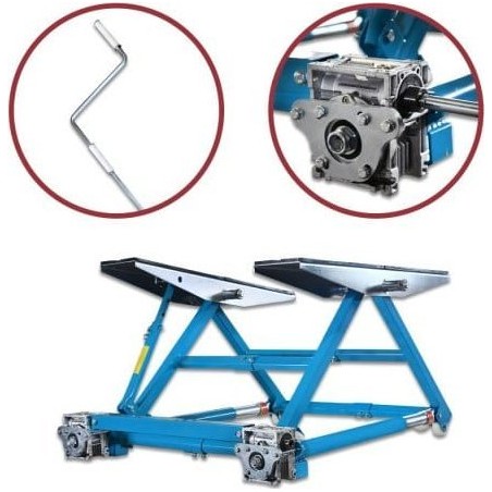 Mobiler Kippständer für Werkstätten, 2000 kg, aus Stahl, universell einsetzbar