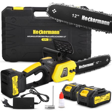 12-Zoll-Akku-Kettensäge Heckermann Basic AJPL12