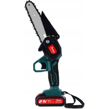 Delphi-Kettensäge, 1,4 PS, 2 x 20 V, 18 cm