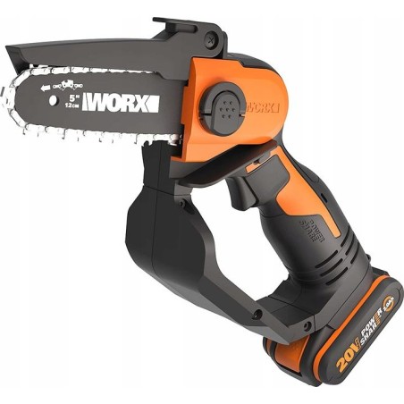 Worx WG324E 20-V-Kettensäge, 12 cm