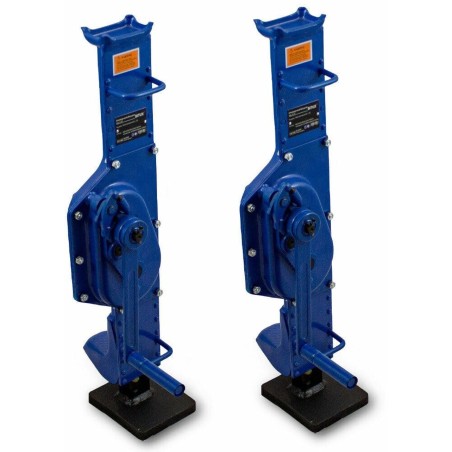 SET MIT 2 BITUXX-KURBELHEBERN MIT EINER GESAMTTRÄGKRAFT VON 10 TONNEN