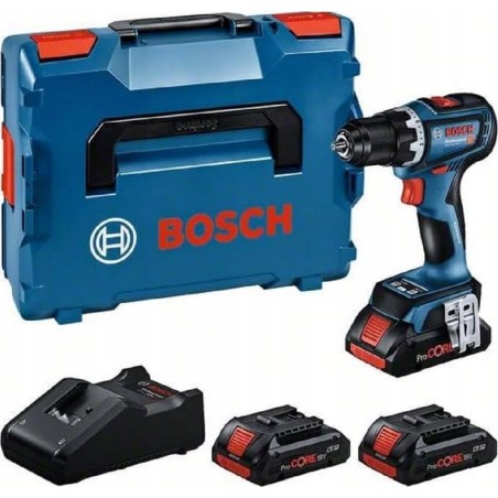 Bosch-Bohrmaschine GSR 18V-90 C 64/36 Nm 3x4,0 Ah 0615A5002R