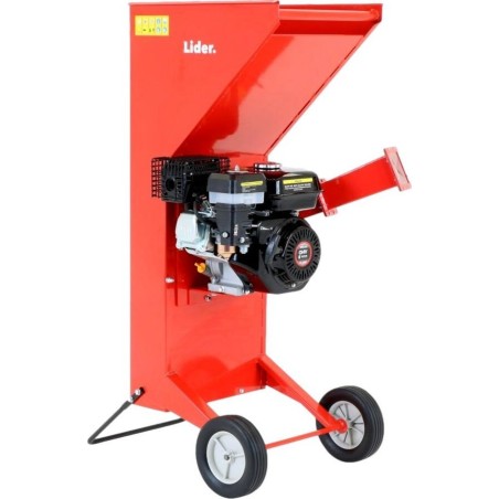 LIDER JR5049 – REBAK-Benzin-Häcksler für Äste bis 5 cm – OFFIZIELLER VERTRIEBSPARTNER – AUTORISIERTER LIDER-HÄNDLER