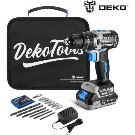 Bohrschrauber Deko DKBL20ID01-B10 Akku-Schlagbohrschrauber