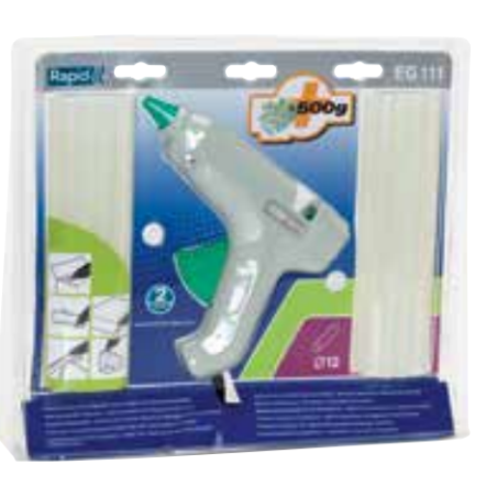 Rapid-Klebepistole EG111 + 500 g 25W-Kleber, Set (L-R40303076) - L-R40303076
