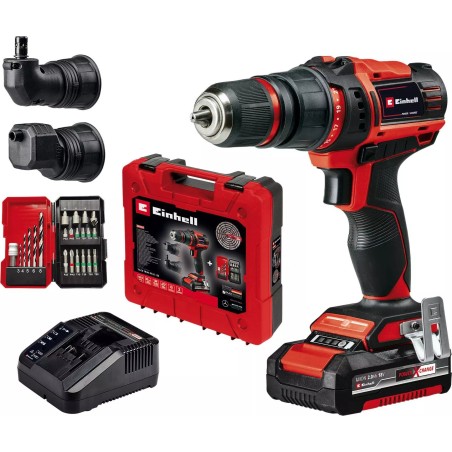 Einhell Akku-Bohrschrauber TE-CD 18/45 3X-Li +22, 18 V, 1 Akku (2 Ah)