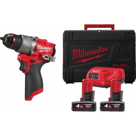 Milwaukee-Bohrschrauber MILWAUKEE.DRIVEN UD.M12FPD2-402X 45 Nm 2x4,0 Ah