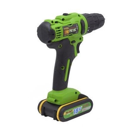 Akku-Bohrschrauber ProCraft PA18C, 18 V, 2 × 1,5 Ah, 32 Nm