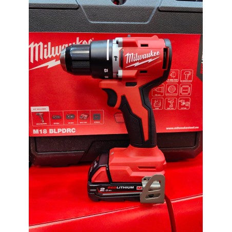 Milwaukee-Bohrschrauber MILWAUKEE.DRIVEN UD.M18BLPDRC-422C 60,5 Nm 1x4,0 Ah + 1x2,0 Ah BL