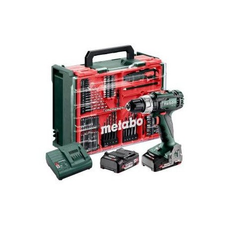 METABO. Schraubendreher UD.SB 18 SET 2x2,0 Ah +74 ACC Koffer