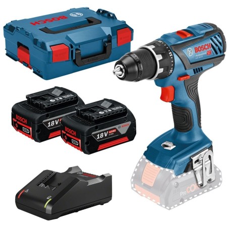 Bosch Akku-Bohrschrauber GSR 18V-28, 18 V, 2 Akkus à 4 Ah (0615990K3S)