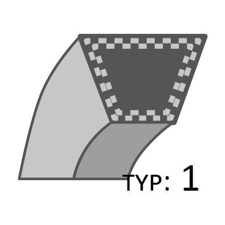 John Deere-Antriebsriemen /15,8 × 2280/ Dw A-M127523