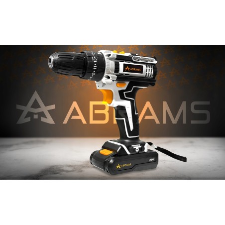 Akku-Schlagbohrschrauber mit 2 Akkus (21 V) im praktischen Koffer