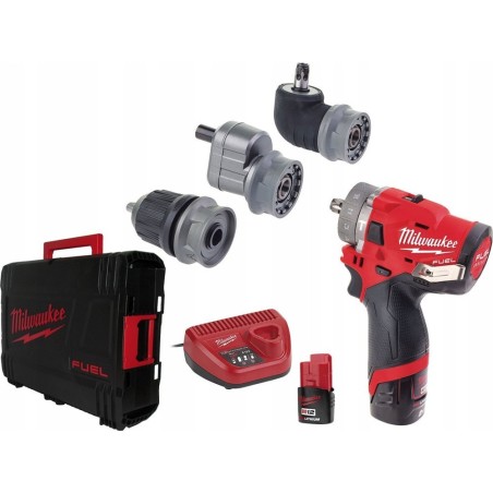 Milwaukee M12 FPDXKIT-202X Akku-Bohrschrauber, 12 V, 2 x 2-Ah-Akku