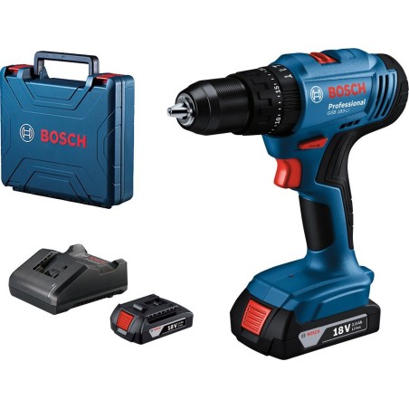 Bosch Akku-Bohrschrauber GSB 183-LI 18 V, 2 x 2-Ah-Akku