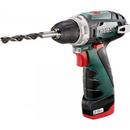 Bohrschrauber Metabo PowerMaxx BS Basic 12 V, 2 Akkus à 2 Ah