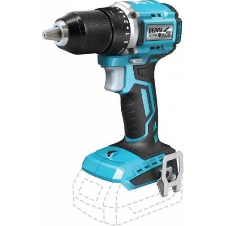 Bohrschrauber Dedra 18-V-Akku-Bohrschrauber 0*Ah SAS+ALL (1 Stück)