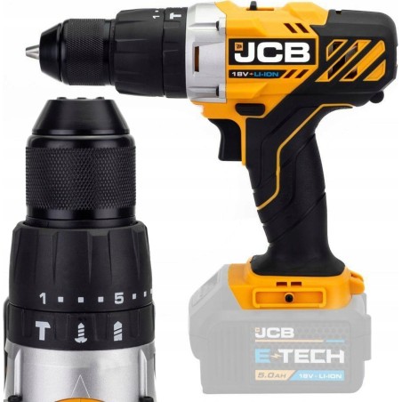 JCB-Bohrschrauber Akku-Bohrschrauber 18 V, 45 Nm (ohne Akku)