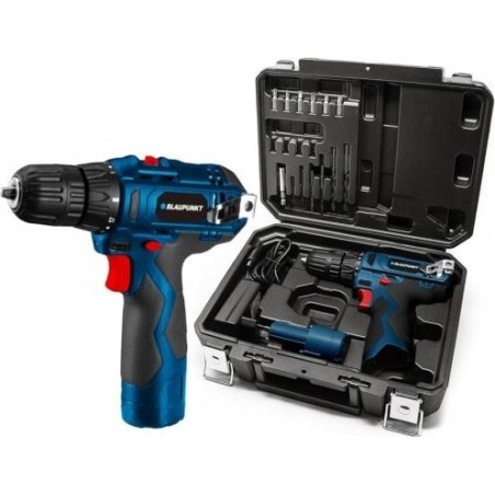 Bohrschrauber Blaupunkt CD3010 12 V, 1 Akku (1,5 Ah)