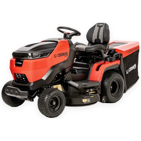 Cedrus C-Trac 103Hc Premium Lux Rasentraktor mit Heckauswurf – Selbstfahrender Benzin-Rasenmäher mit Hydrostat-Antrieb 1